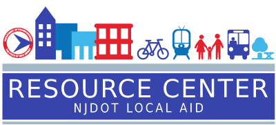 NJDOT local aid logo link that goes to the Resource Center website